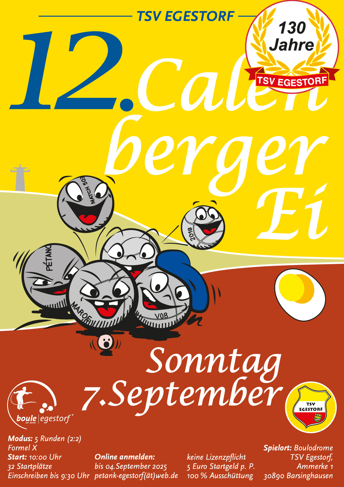 12. Calenberger Ei 2025 | TSV Egestorf e.V.