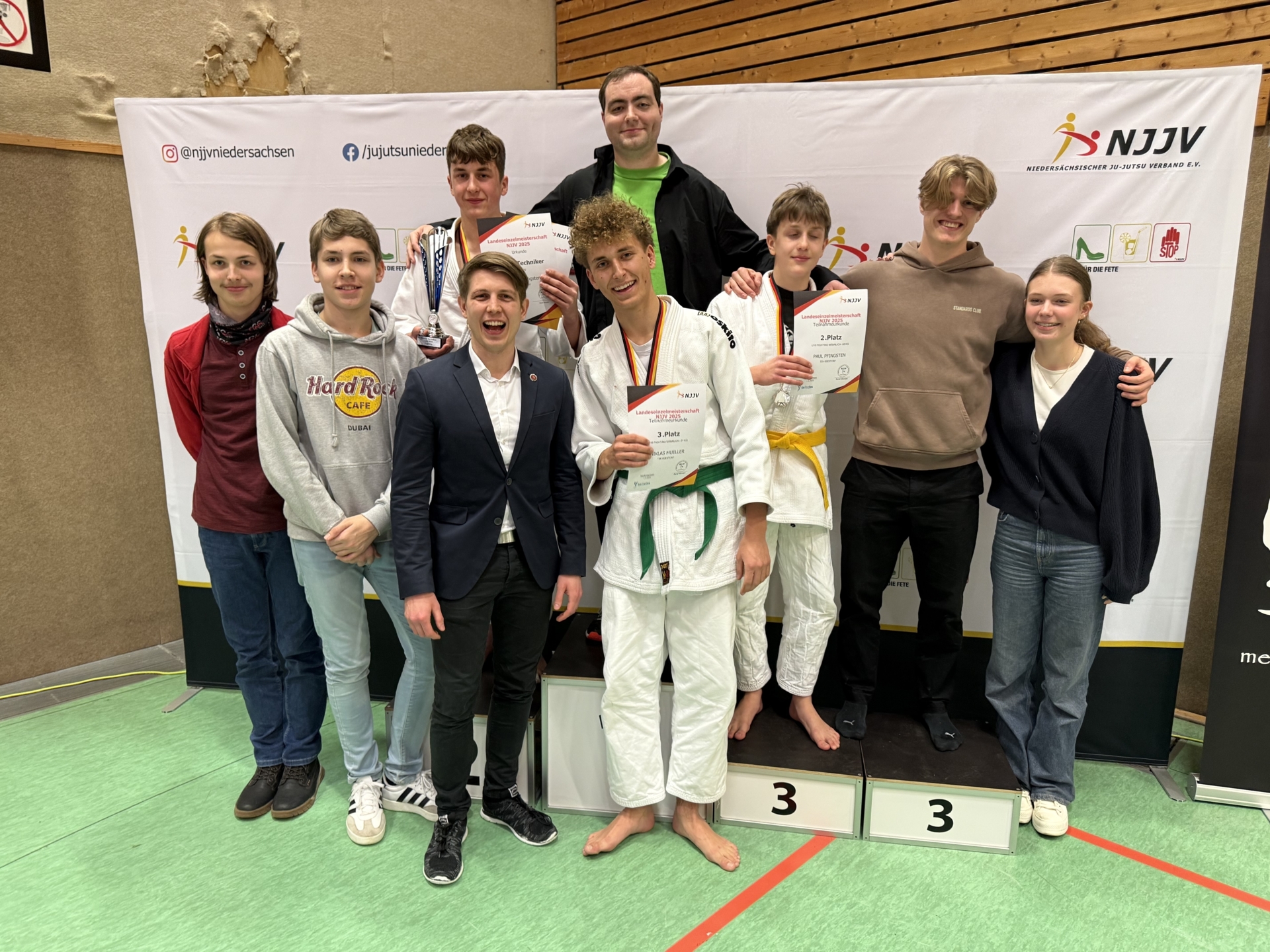 8 Medaillen und ein Sonderpreis bei der Landesmeisterschaft Ju-Jutsu | TSV Egestorf e.V.