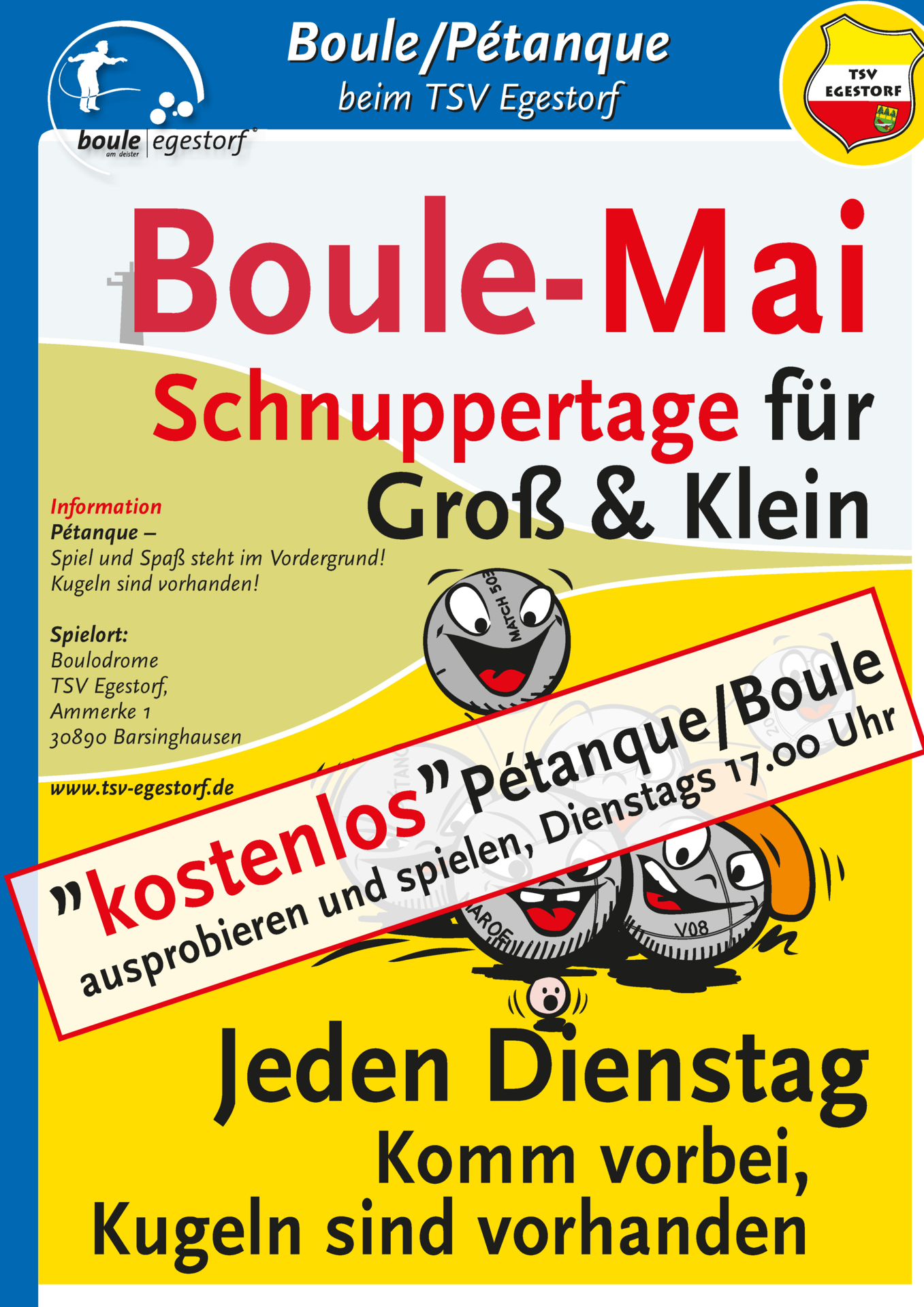 Boulespielen für jung und alt | TSV Egestorf e.V.