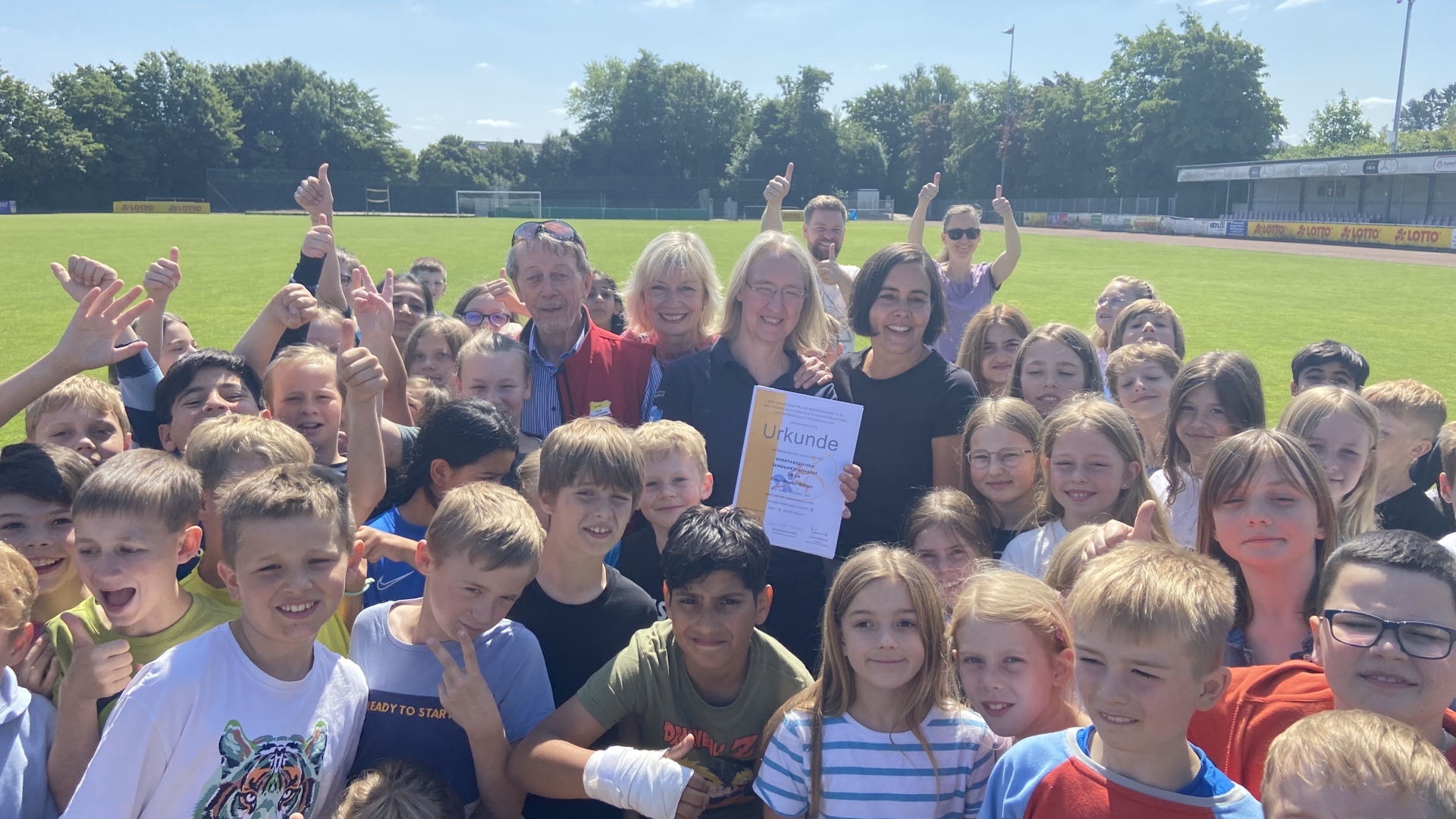 Ernst Reuter Schule (ERS) in Niedersachsen bei Grundschulen 2024 auf Platz 1 im Sportabzeichen-Wettbewerb des Landes-Sportbundes (LSB) | TSV Egestorf e.V.