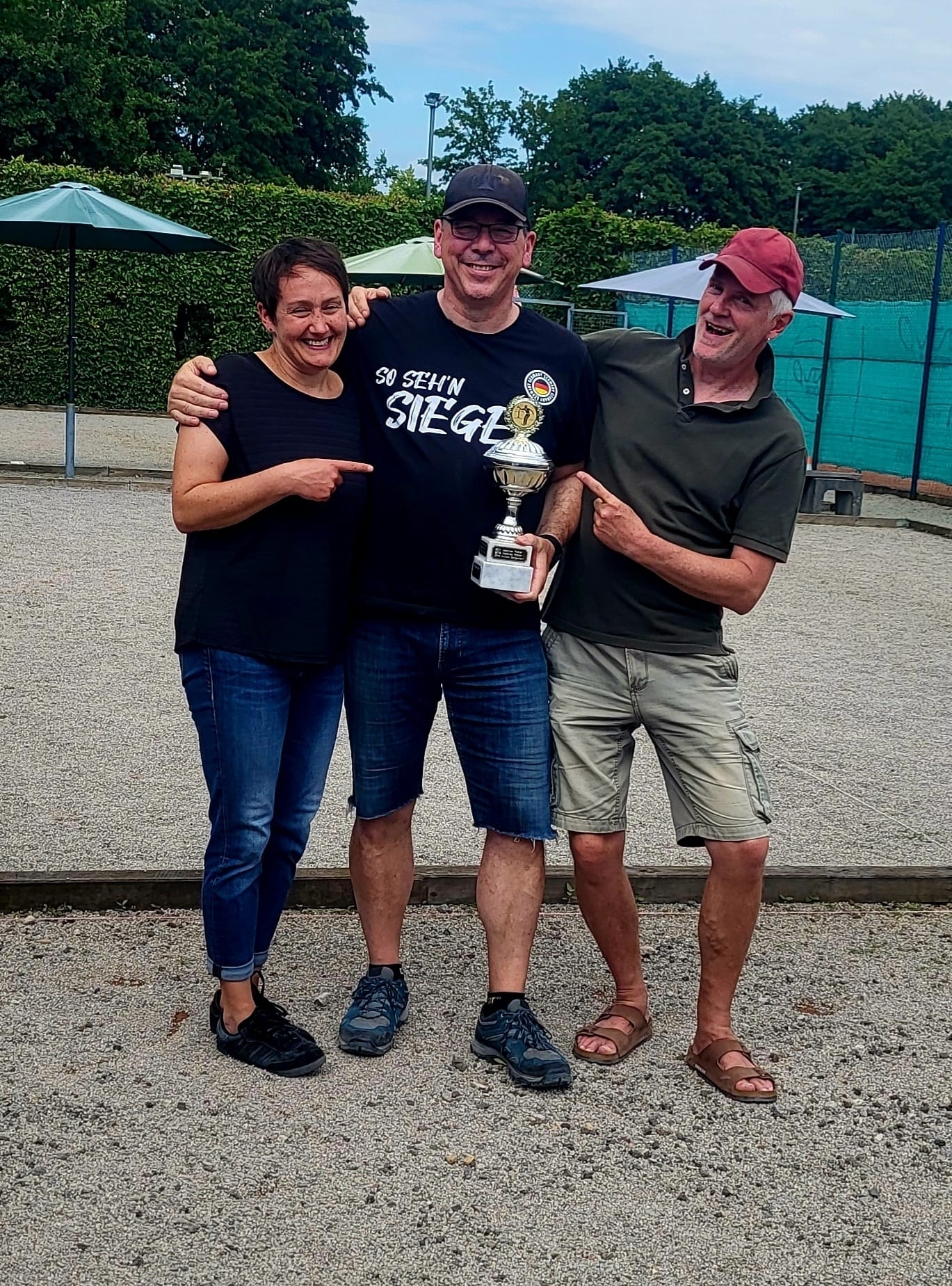 Neuer und alter Vereinsmeister beim Boule 2024 | TSV Egestorf e.V.